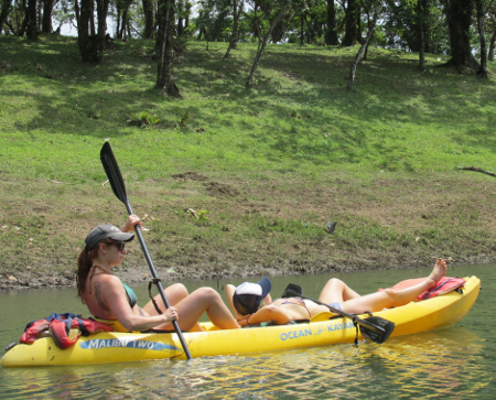 kayaking